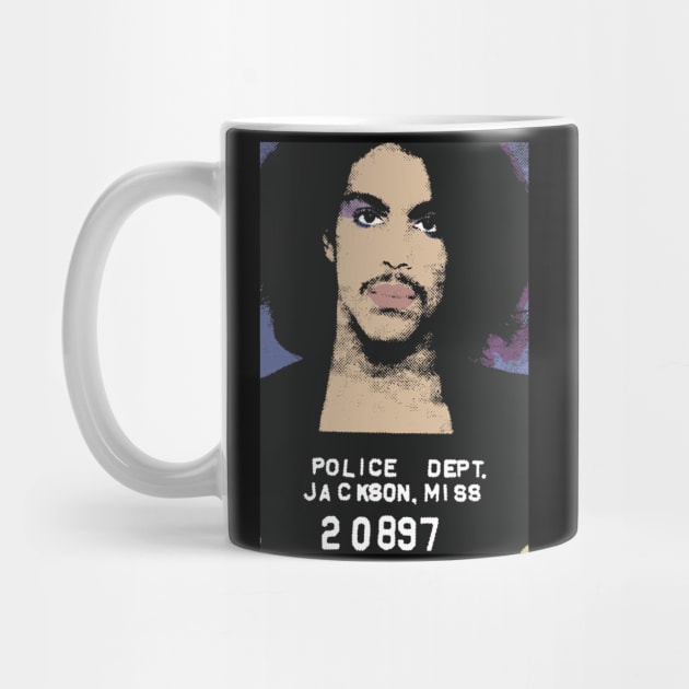 Prince in Mugshot Comic Art by PengellyArt